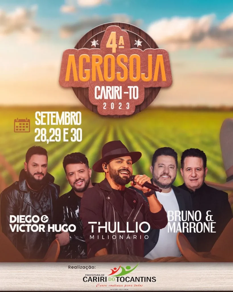 Agrosoja 2023 em Cariri do Tocantins