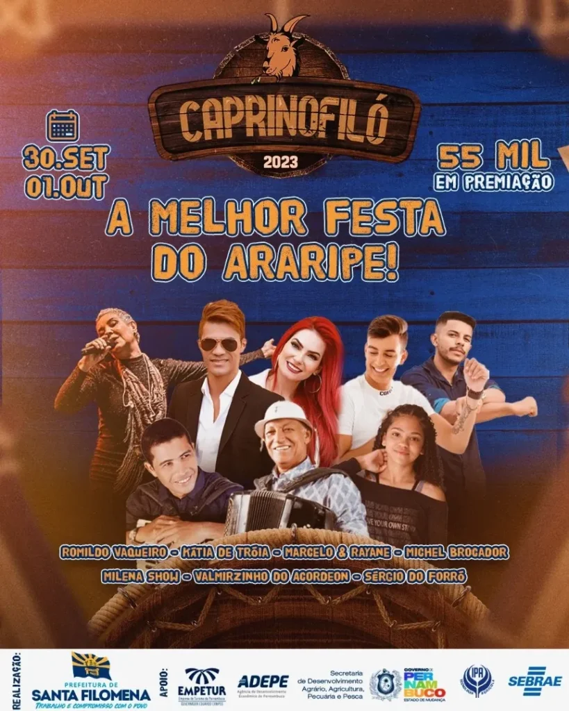 Caprinofiló 2023 em Santa Filomena