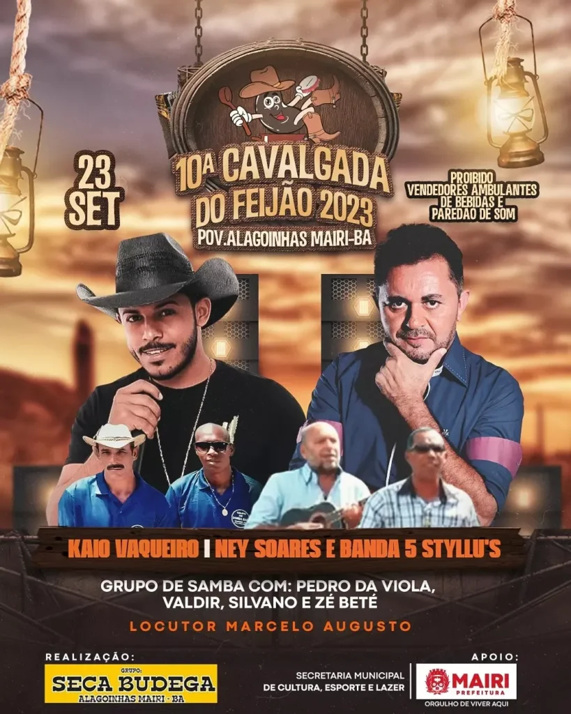 Cavalgada do Feijão 2023 em Mairi