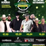 Cavalgada da Independência Rodeio Festival 2023 em Serrania