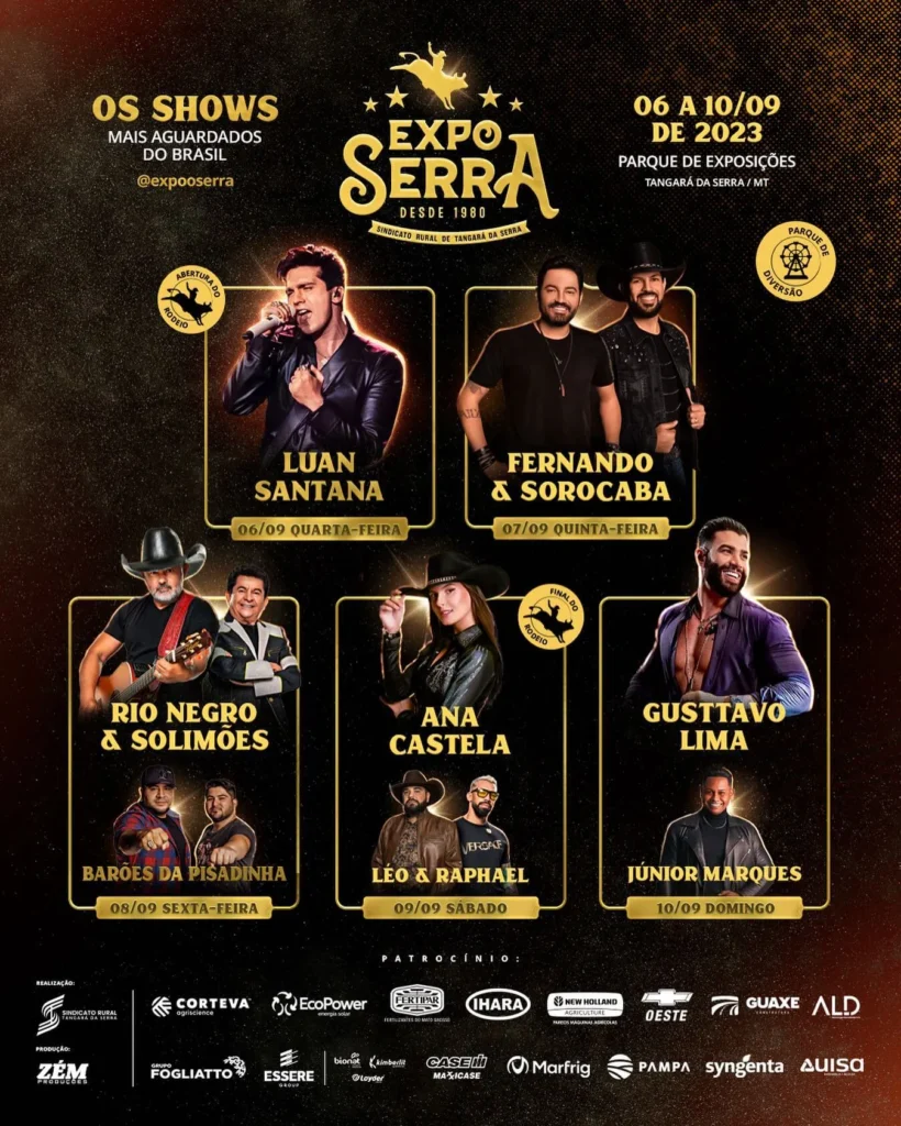 ExpoSerra 2023 em Tangará da Serra