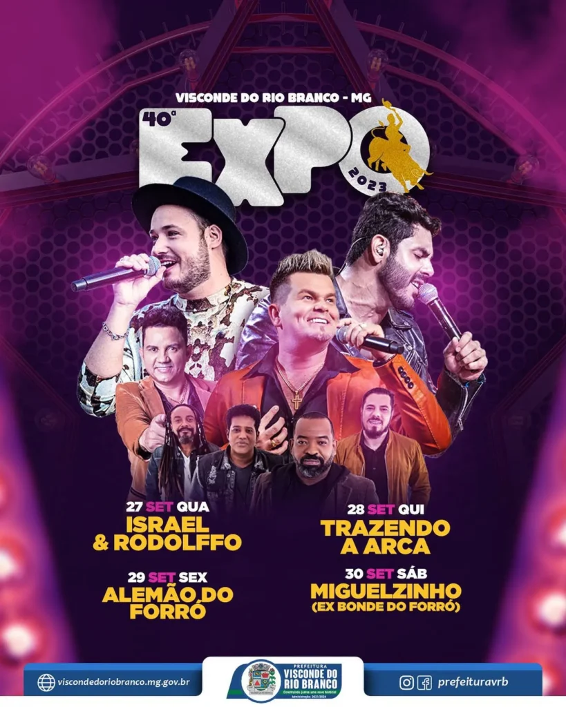 Expo VRB 2023 em Visconde do Rio Branco