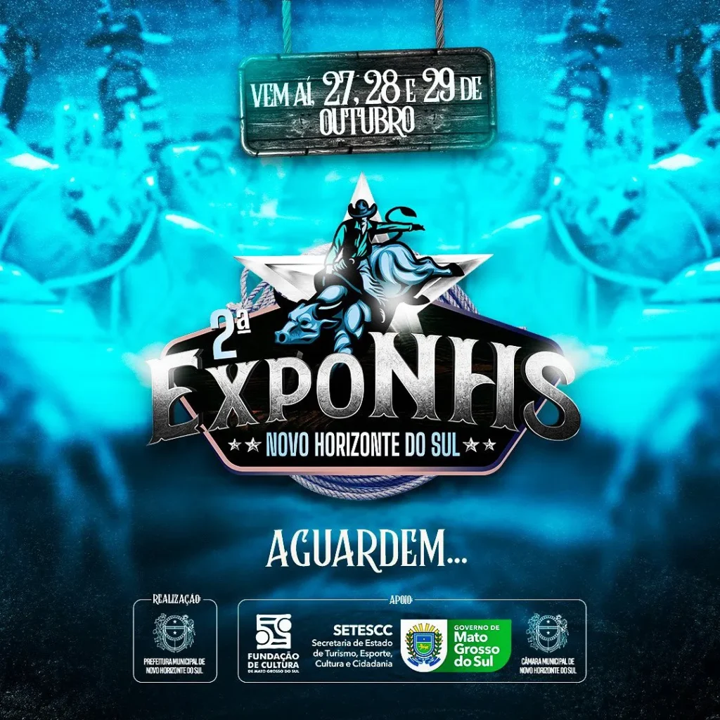 Expo NHS 2023 em Novo Horizonte do Sul