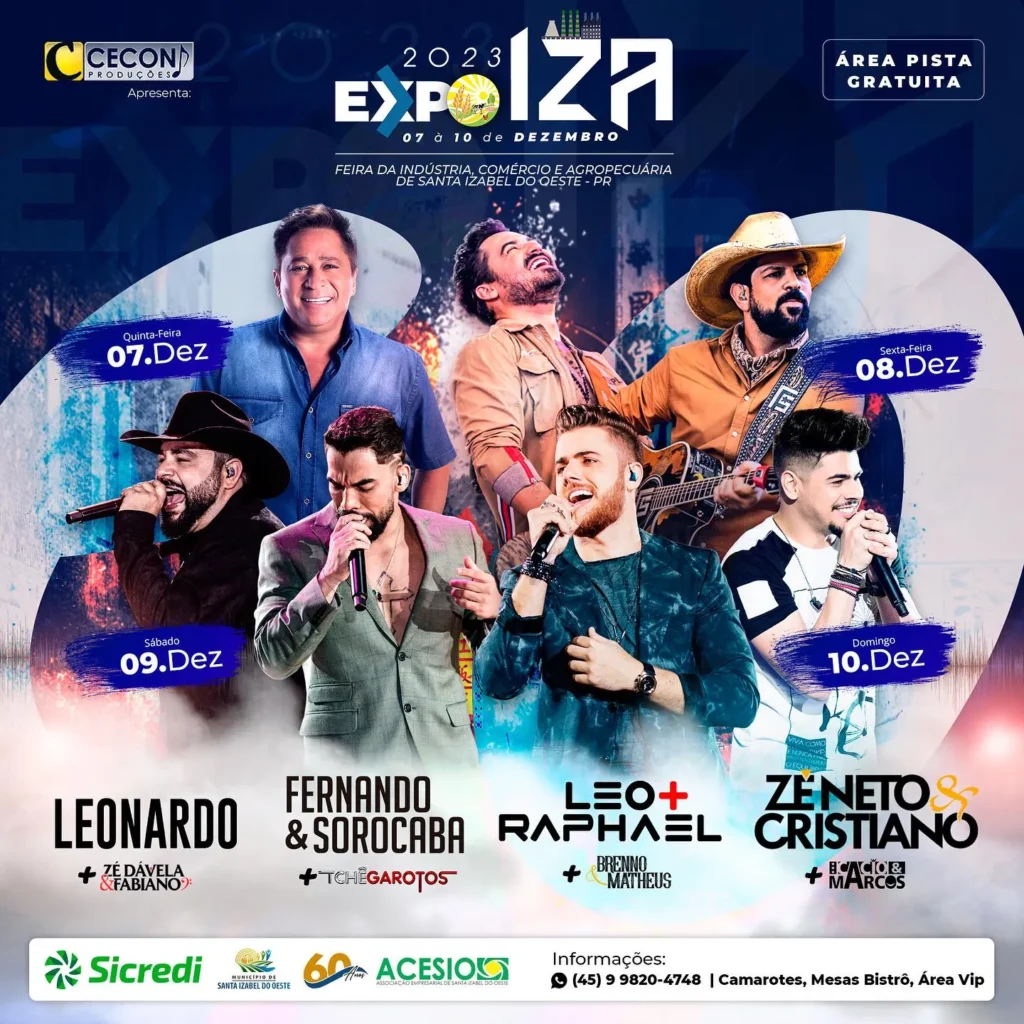 ExpoIza 2023 em Santa Izabel do Oeste