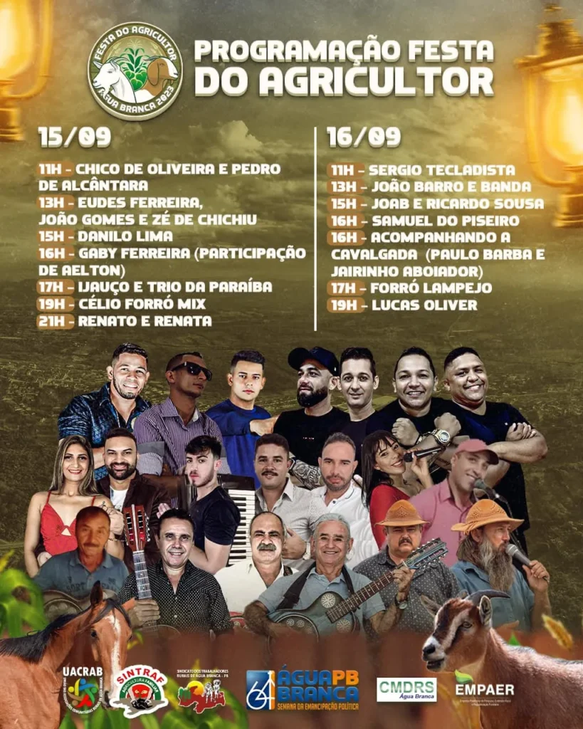 Festa do Agricultor 2023 em Água Branca
