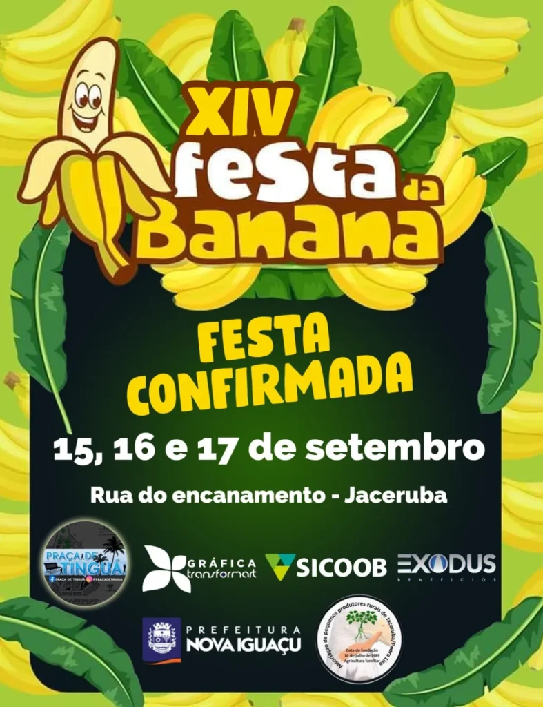 Festa da Banana 2023 em Nova Iguaçu