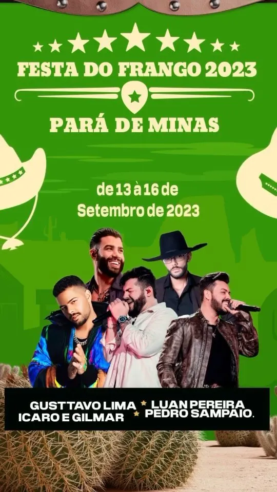 Festa do Frango 2023 em Pará de Minas