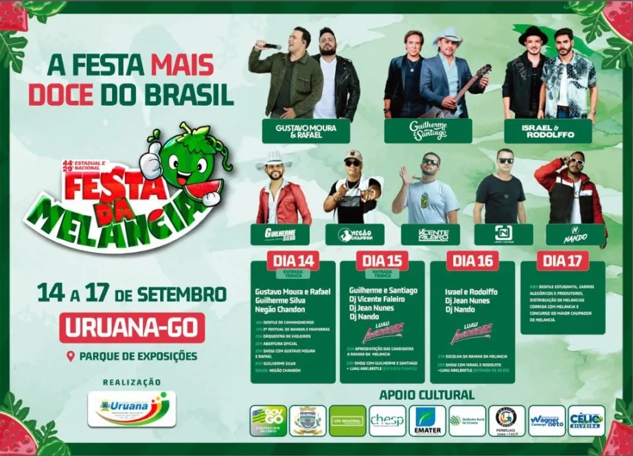 Festa da Melancia 2023 em Uruana