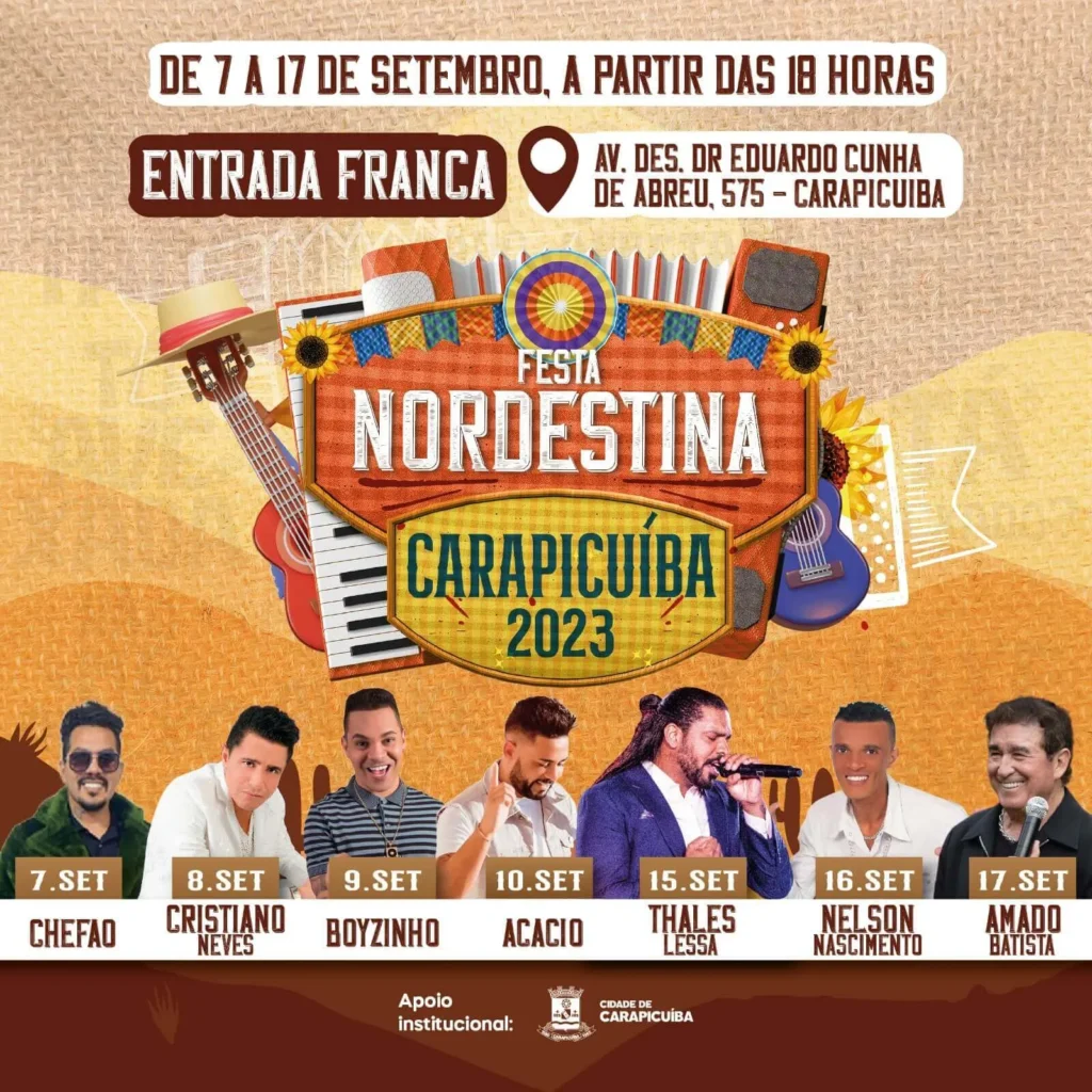 Festa Nordestina 2023 em Carapicuíba