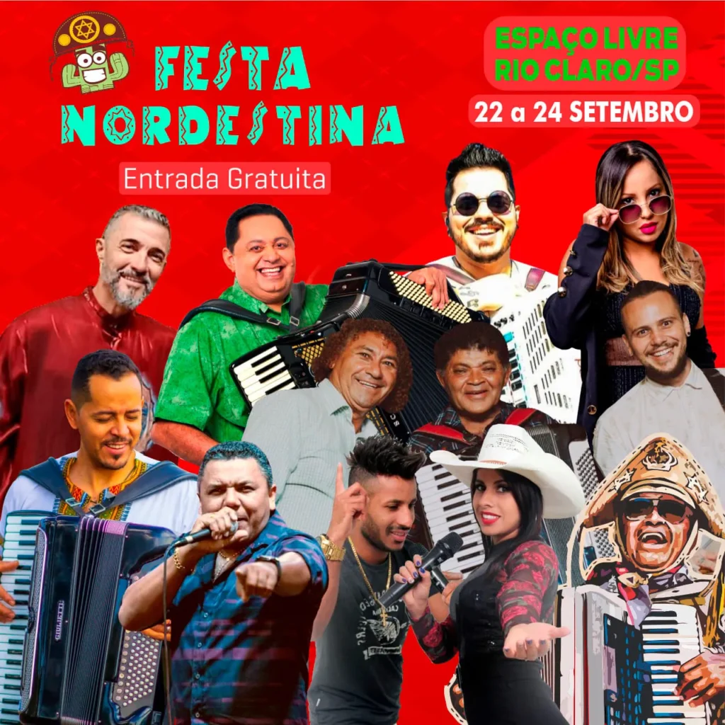 Festa Nordestina 2023 em Rio Claro SP