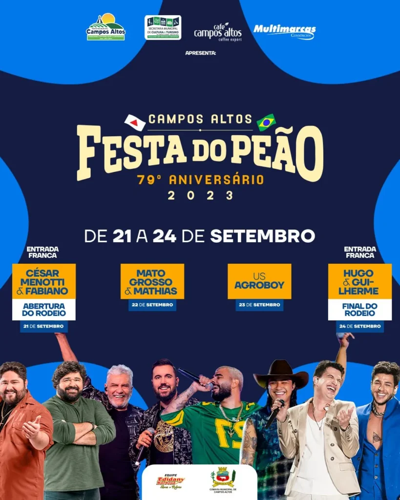 Festa do Peão 2023 em Campos Altos