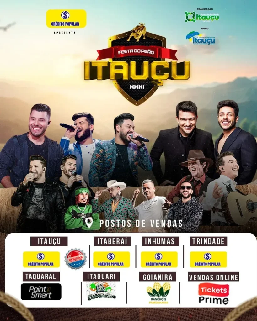 Festa do Peão 2023 em Itauçu