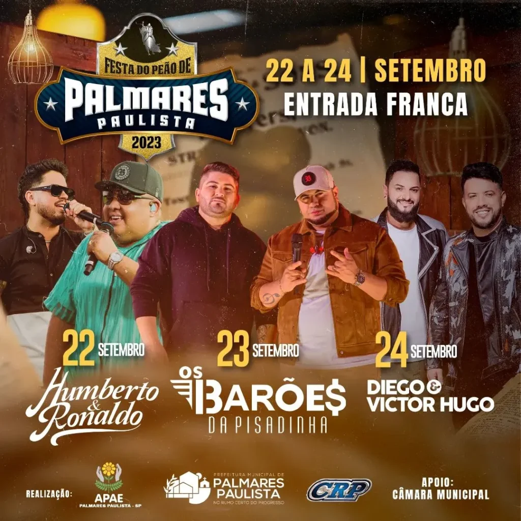 Festa do Peão de Palmares Paulista 2023