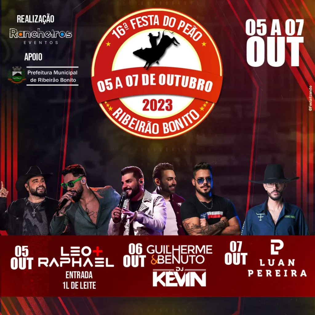 Festa do Peão de Ribeirão Bonito 2023