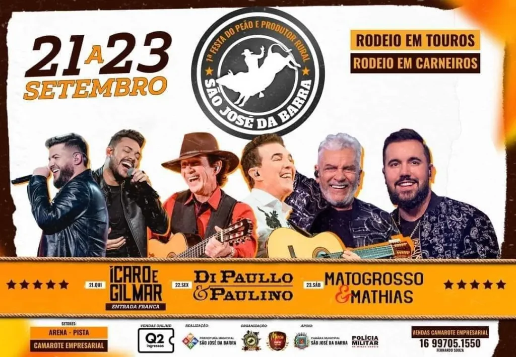 Festa do Peão 2023 em São José da Barra