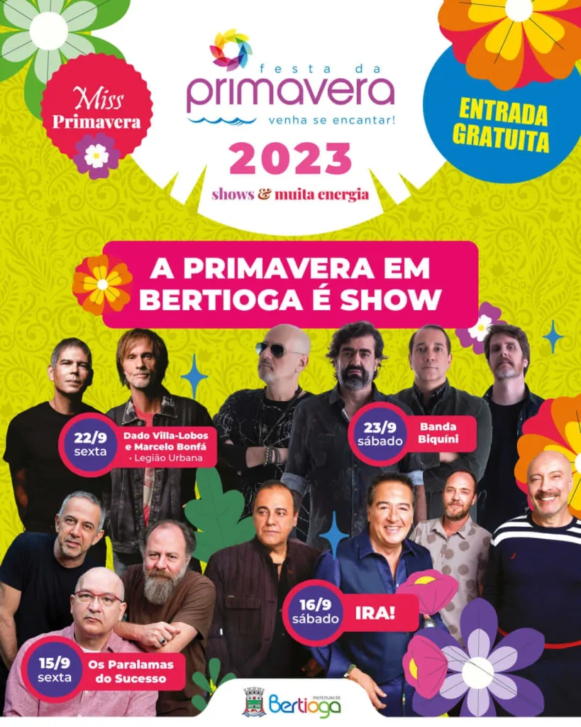 Festa da Primavera 2023 em Bertioga