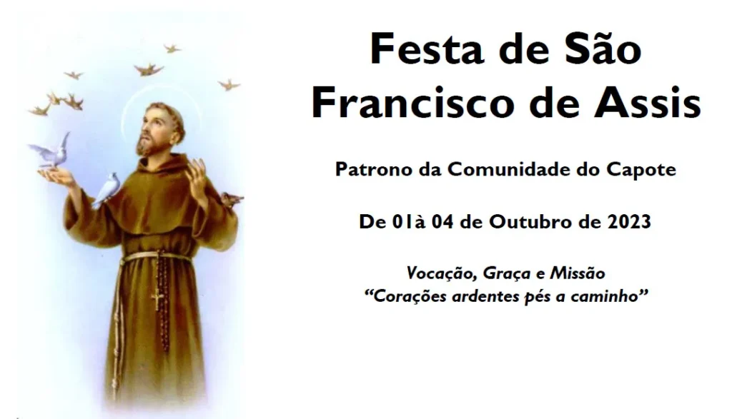 Festa de São Francisco de Assis 2023 em Carandaí