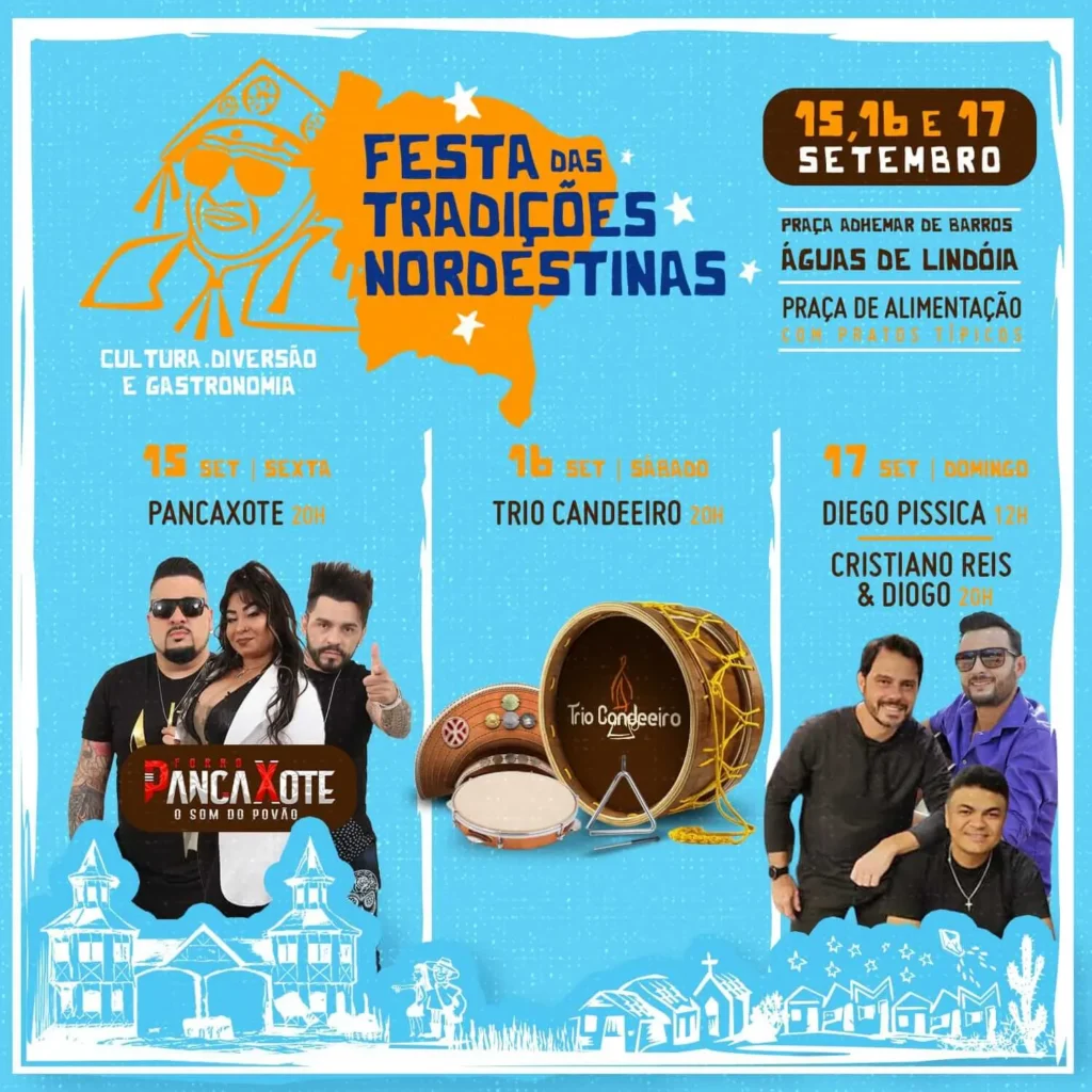 Festa das Tradições Nordestinas 2023 em Águas de Lindóia