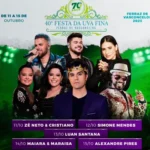 Festa da Uva Fina 2023 em Ferraz de Vasconcelos