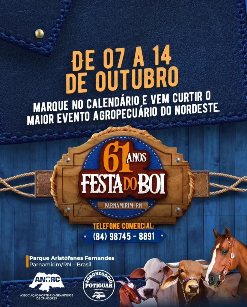 Festa do Boi 2023 em Parnamirim