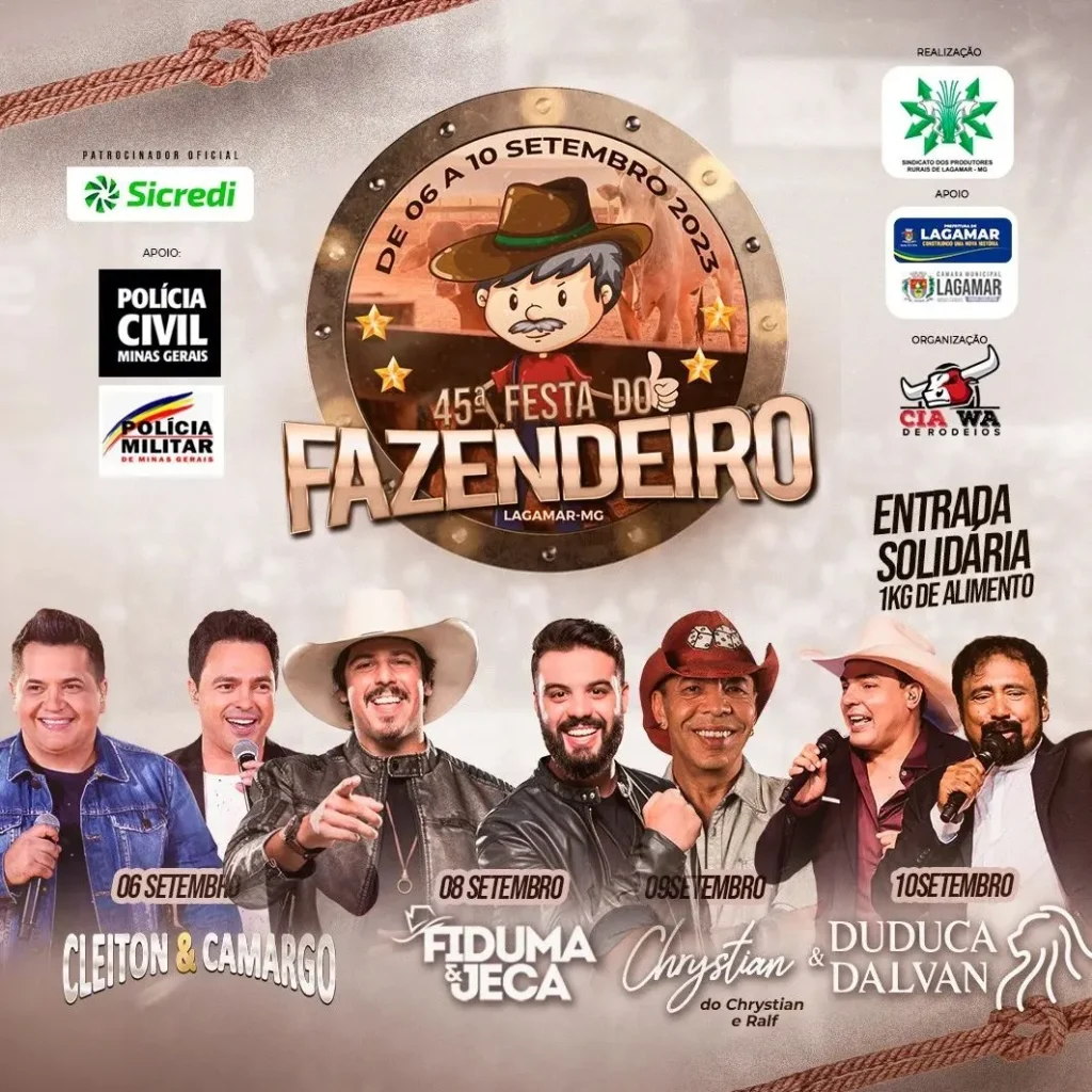 Festa do Fazendeiro 2023 em Lagamar