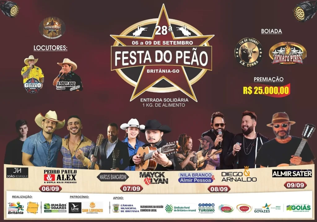 Festa do Peão de Britânia 2023