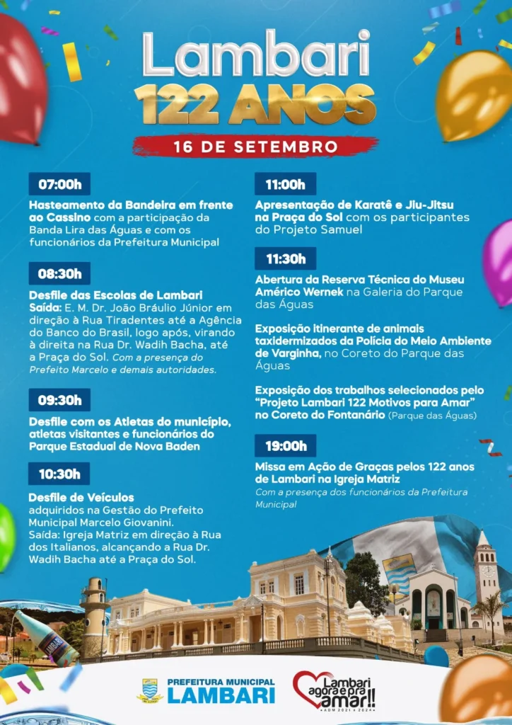 Festas de Lambari 2023