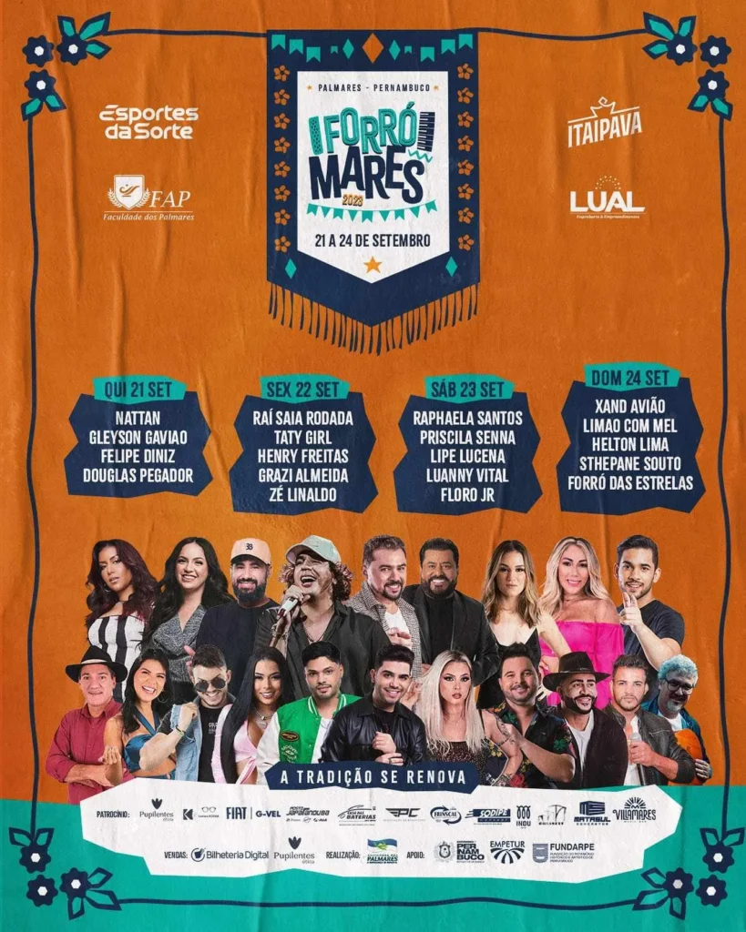 Forrómares 2023 em Palmares