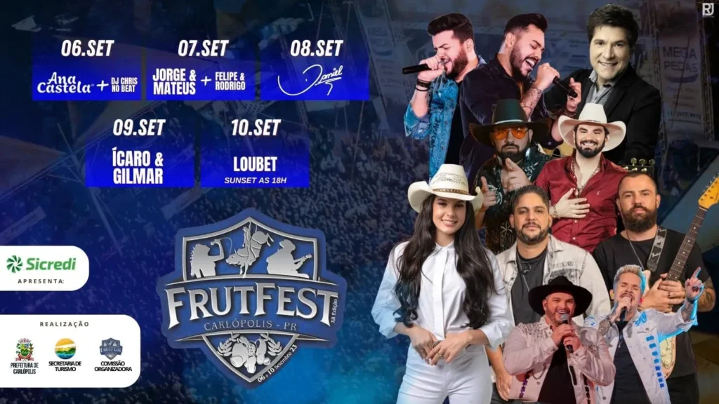 Frutfest 2023 em Carlópolis