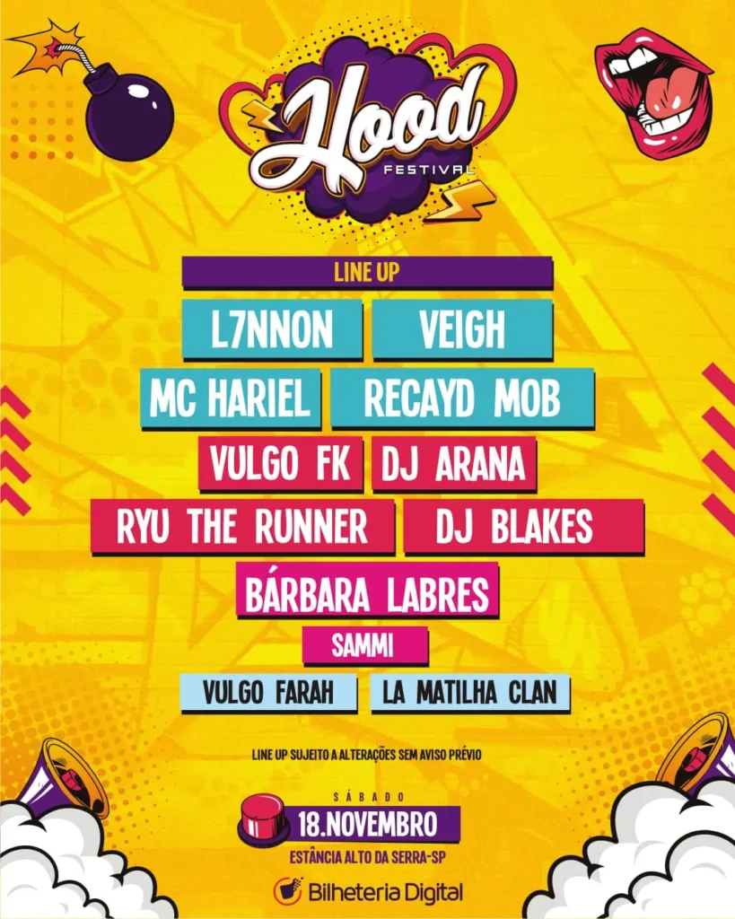 Hood Festival 2023 em São Bernardo do Campo