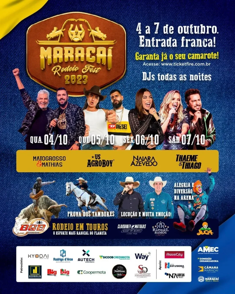 Maracaí Rodeio Fest 2023