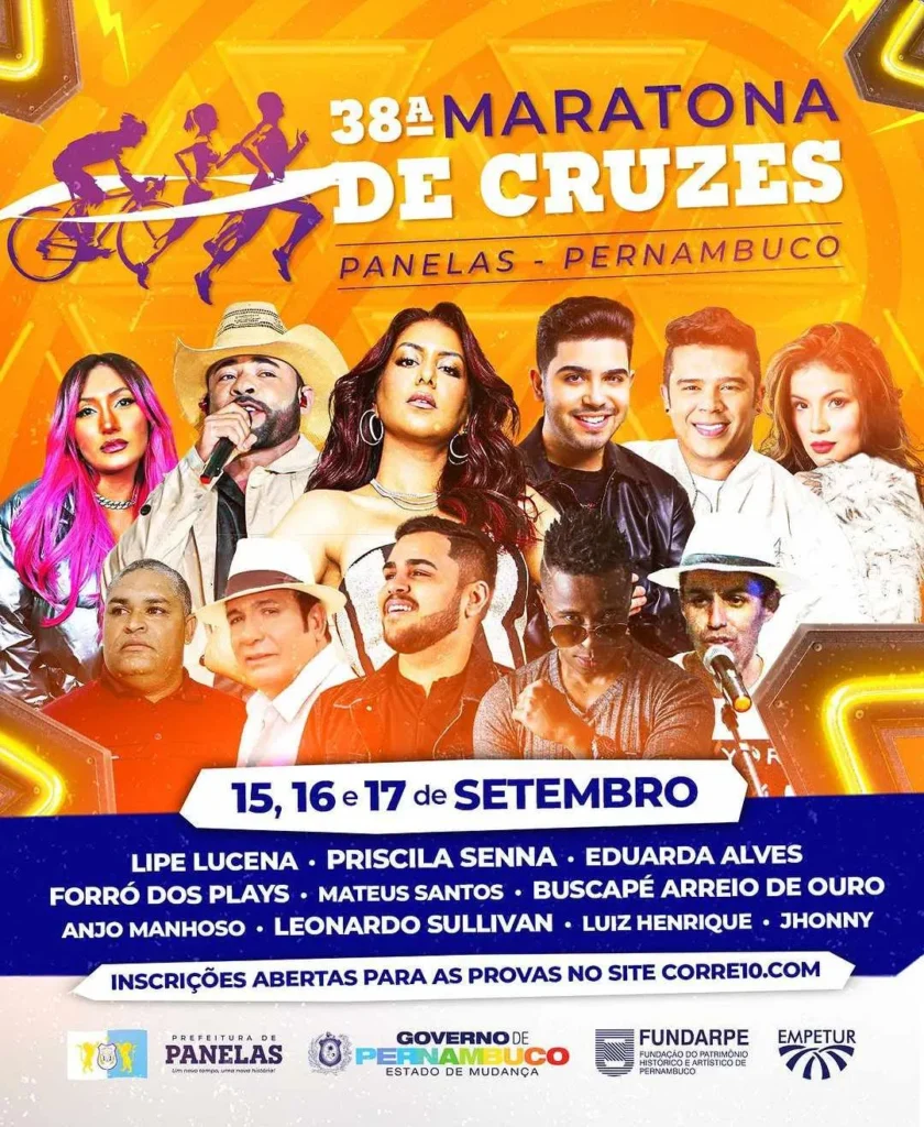 Maratona de Cruzes 2023 em Panelas