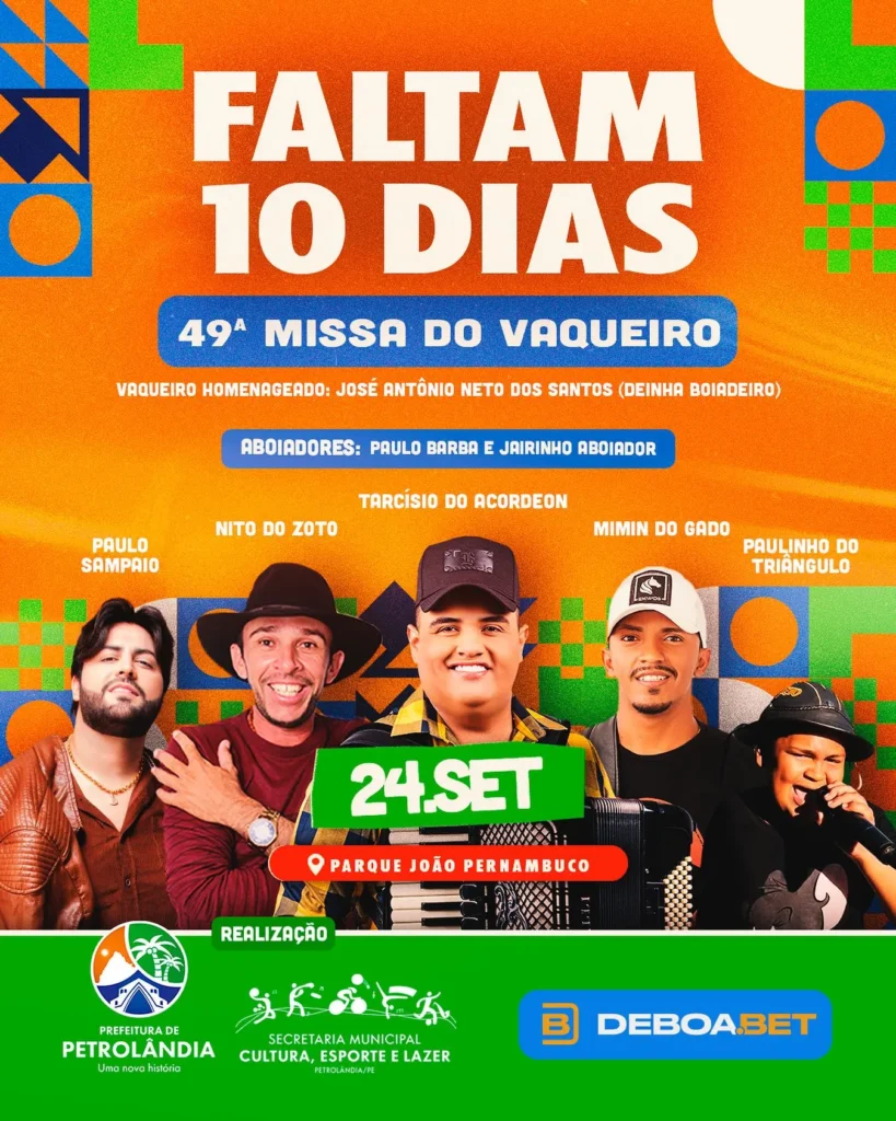 Missa do Vaqueiro 2023 em Petrolândia