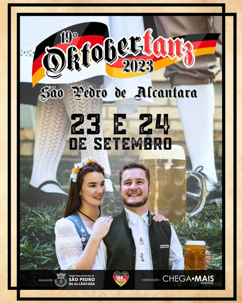 Oktobertanz 2023 em São Pedro de Alcântara