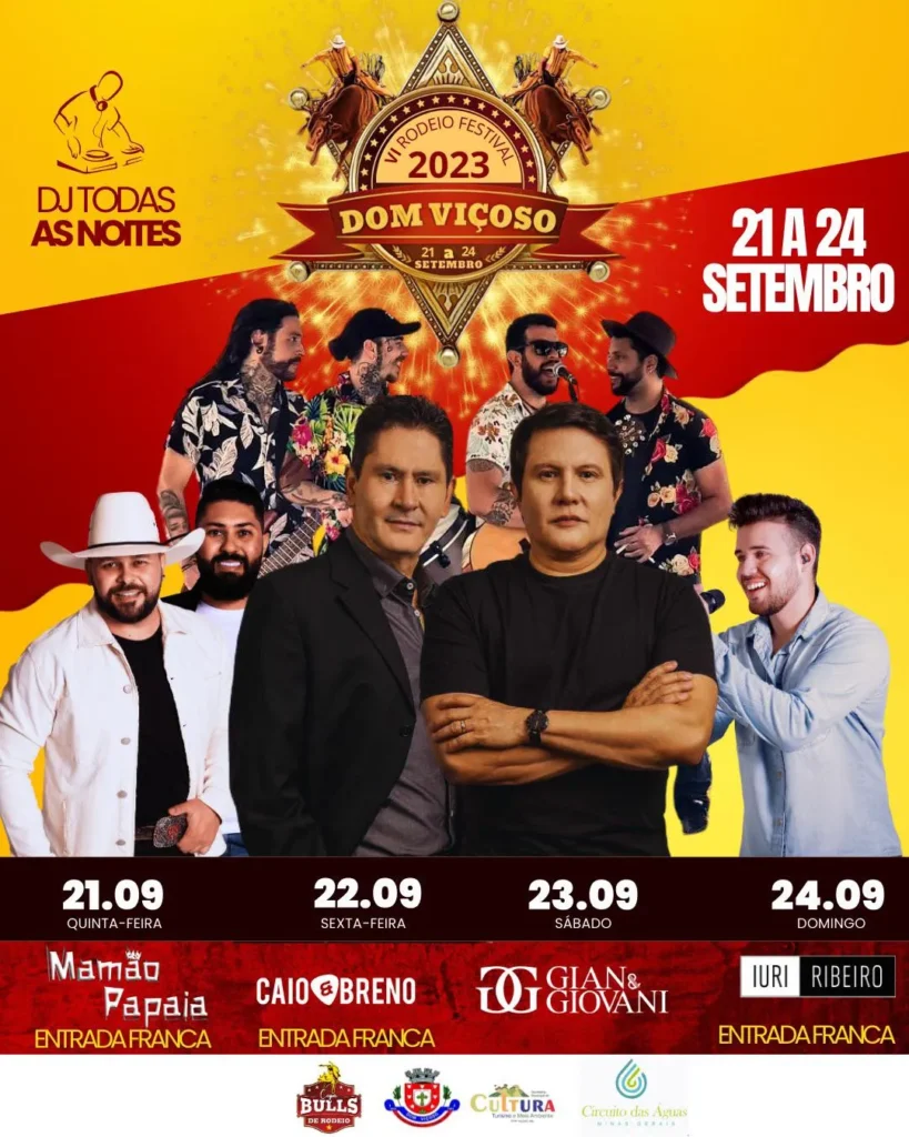 Rodeio Festival Dom Viçoso 2023