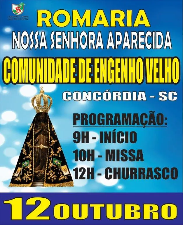 Romaria da Senhora Aparecida 2023 em Concórdia