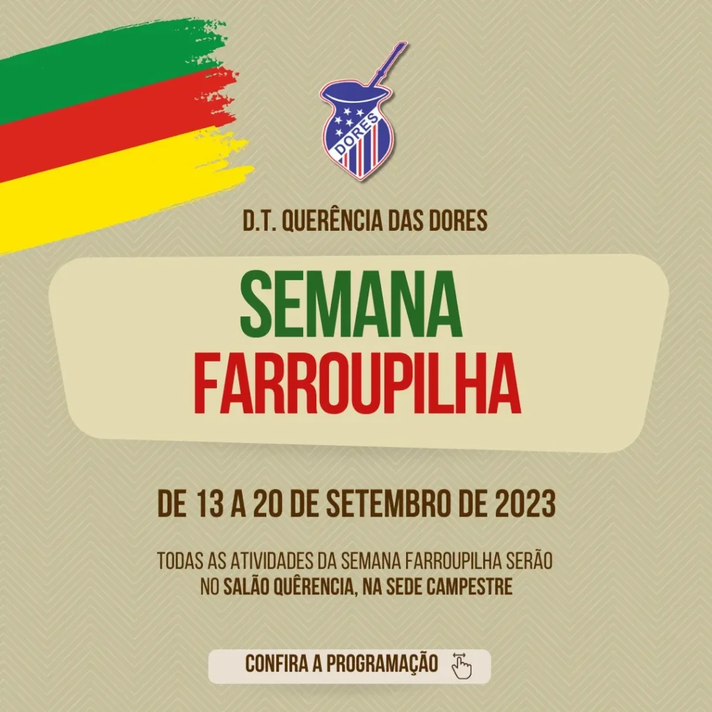 Semana Farroupilha 2023 em Santa Maria