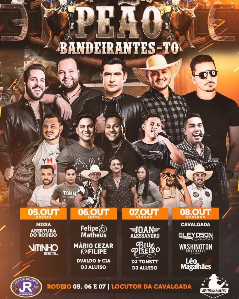 Festa do Peão 2023 em Bandeirantes