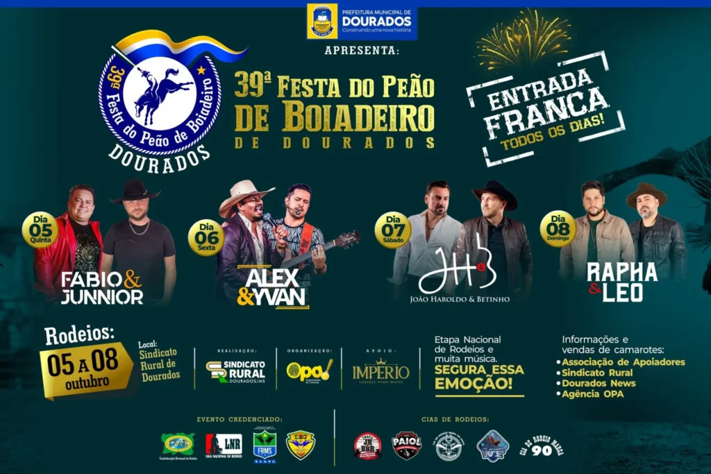 Festa do Peão 2023 em Dourados