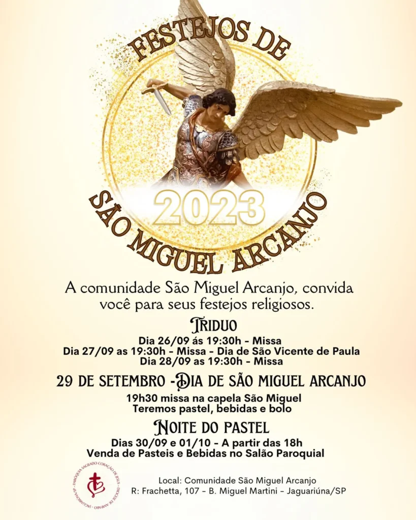 Festejos de São Miguel 2023 em Jaguariúna