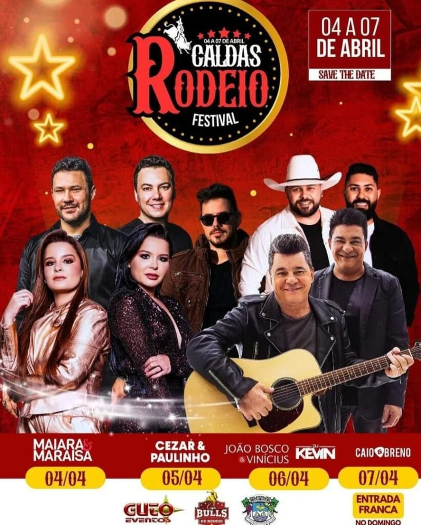 Caldas Rodeo Festival 2024 em Poços de Caldas