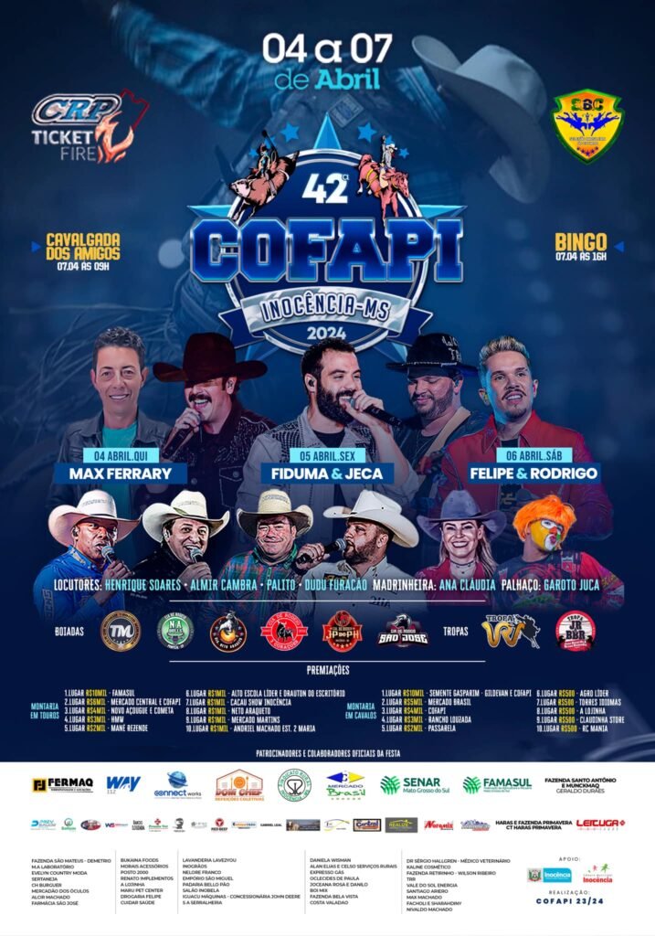 Cofapi 2024 em Inocência