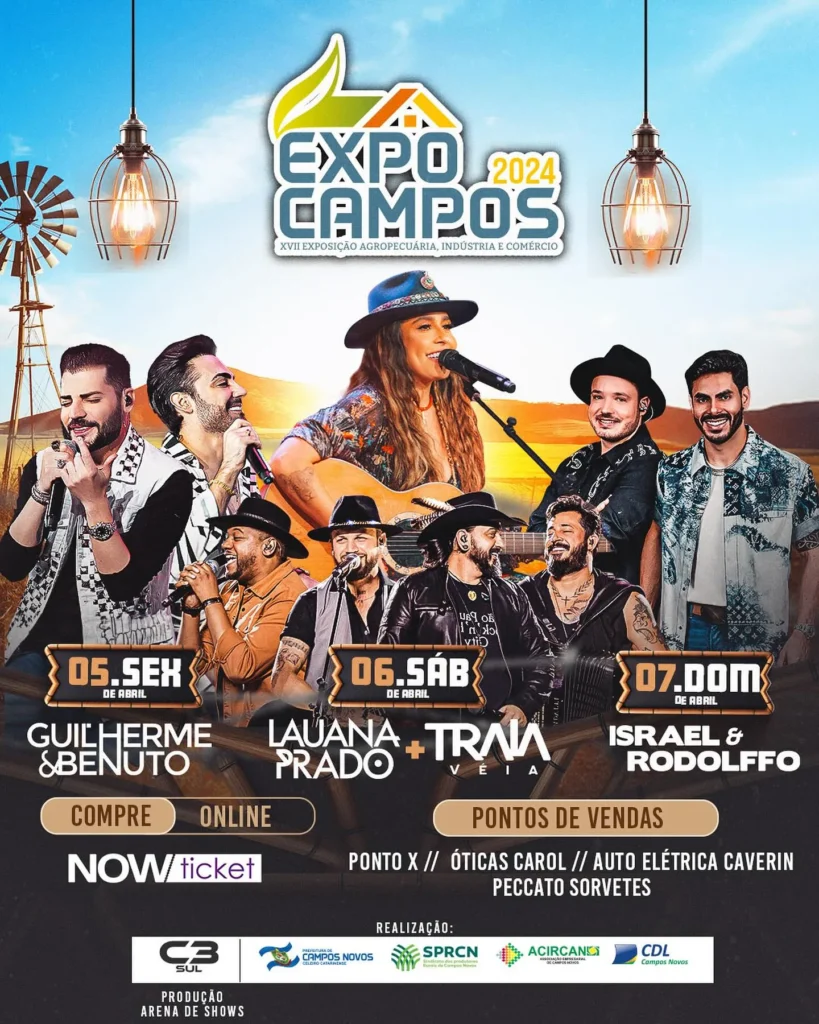 Expo Campos 2024 em Campos Novos