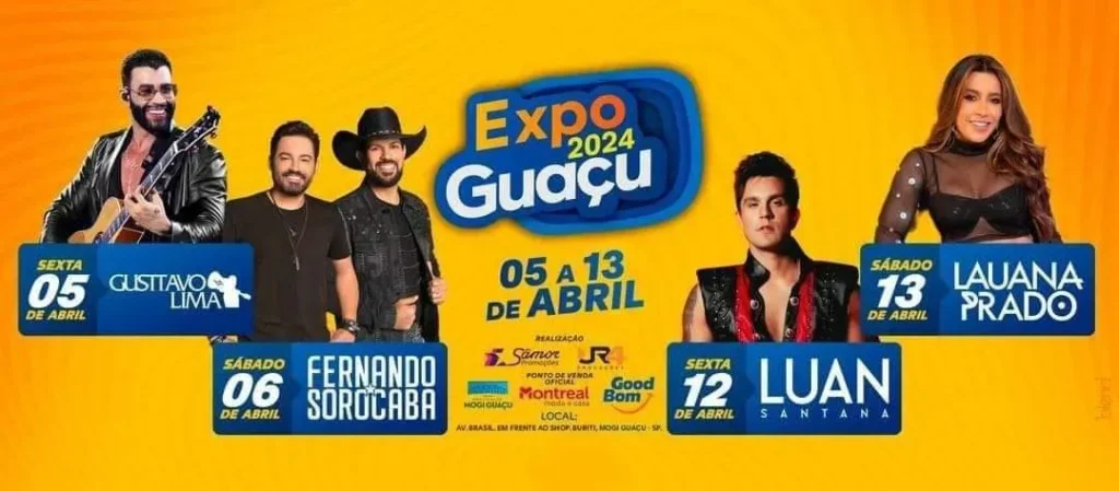 Expoguaçu 2024 em Mogi Guaçu