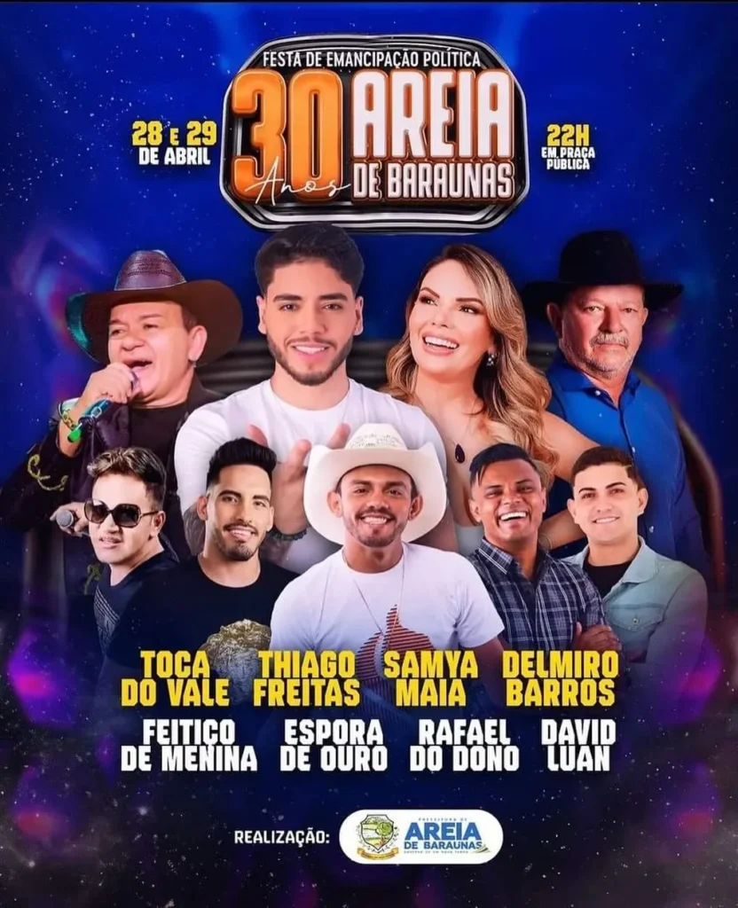 Festa de Areia de Baraúnas 2024