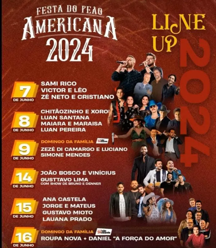 Festa do Peão 2024 em Americana