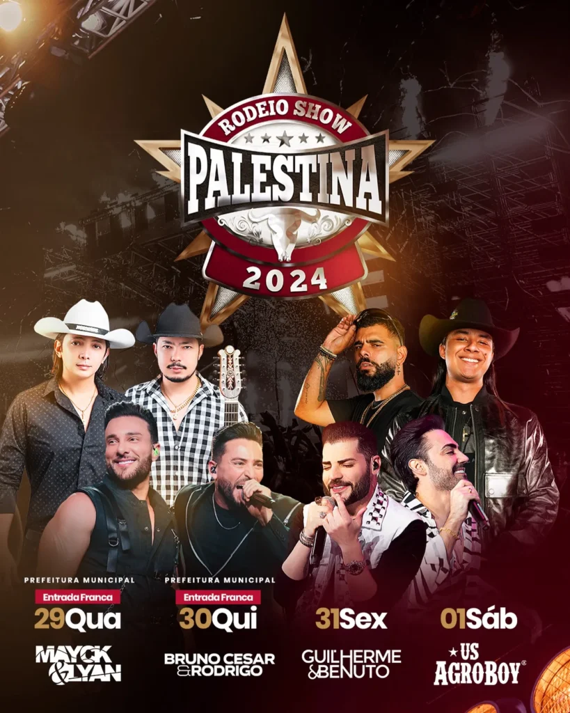 Festa do Peão 2024 em Palestina