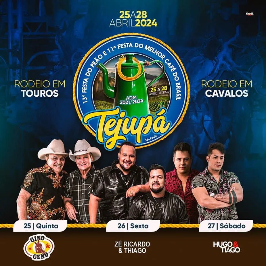 Festa do Peão 2024 em Tejupá