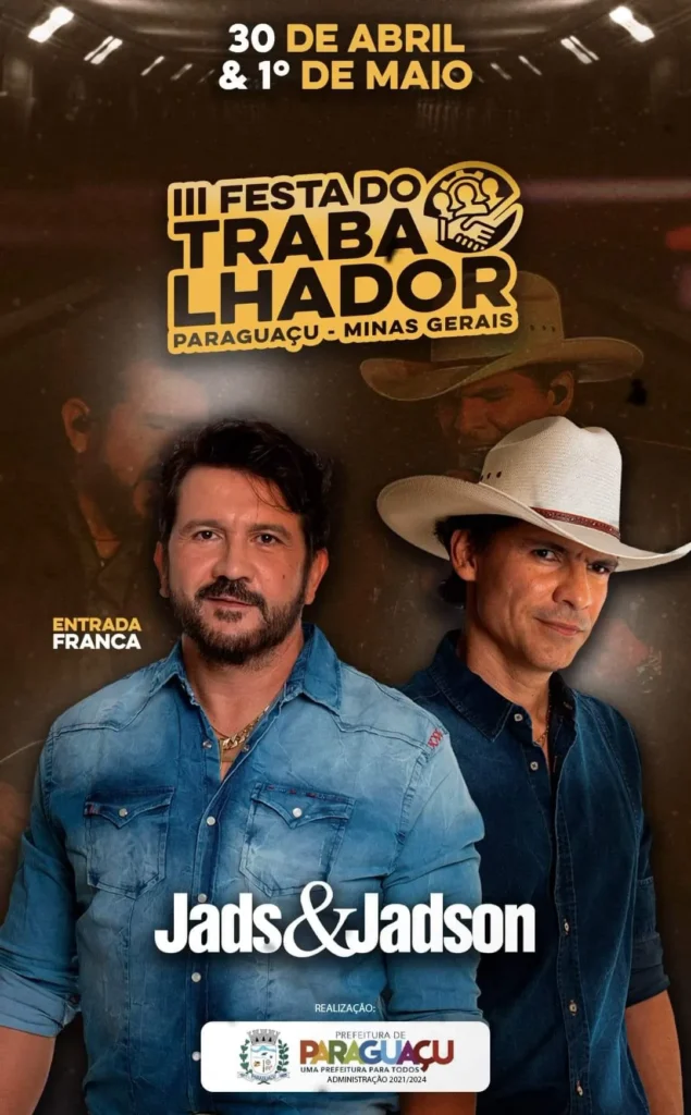 Festa do Trabalhador 2024 em Paraguaçu