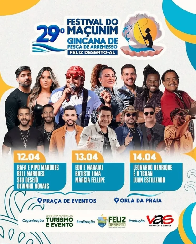 Festival do Maçunim 2024 em Feliz Deserto
